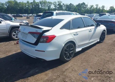 2024 Honda Civic Si из США, поврежденный, VIN 2HGFE1E58RH471233